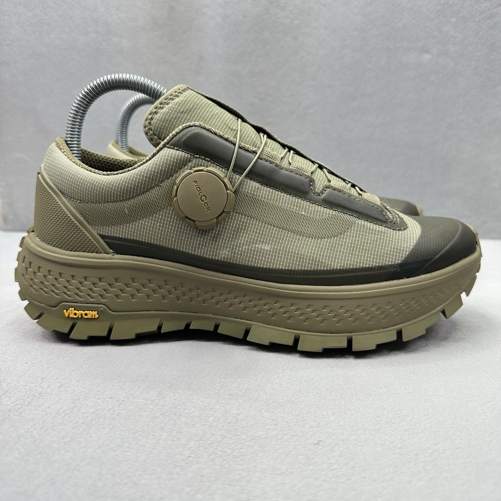 VANS OTW Old Skool 36 Womens Size 8.5 Shoes Olive Trail Running Vibram Laceless